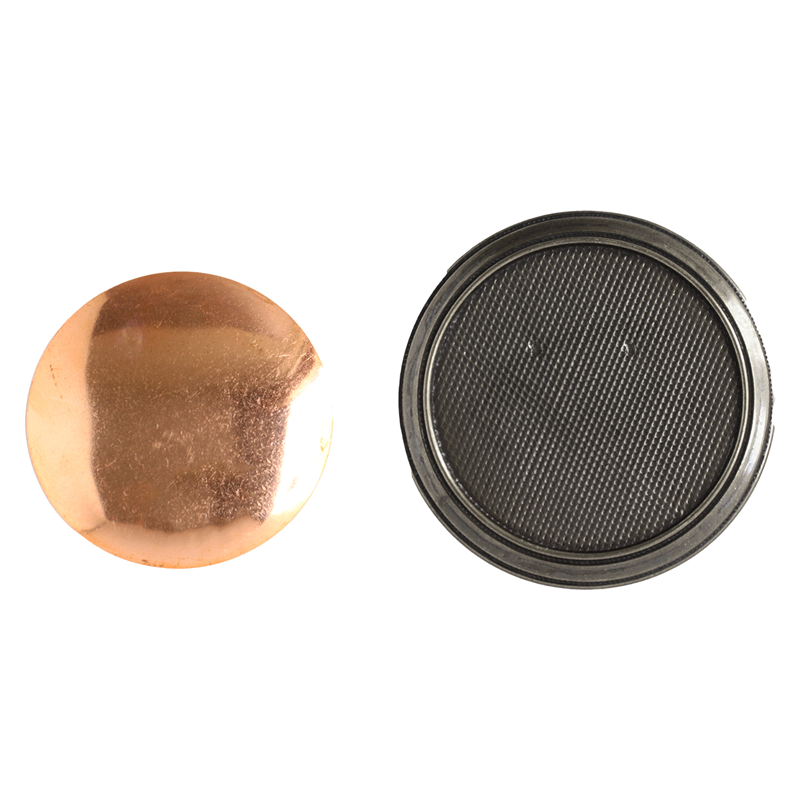 日本紐釦貿易(Nippon Chuko)NBK 銅板付き アンティークデザイン ブローチ台 丸 〈大〉 φ53mm 1個入 アンティークシルバー KK10-28AS 1袋(ご注文単位1袋)【直送品】