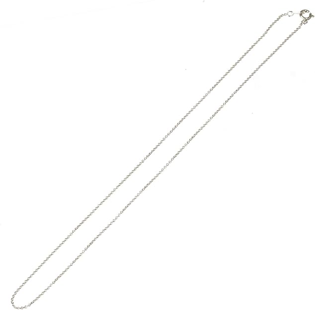 日本紐釦貿易 ニッケルフリー ネックレスチェーン 喜平チェーン 5本 シルバー KE1506-S (ご注文単位1束)【直送品】