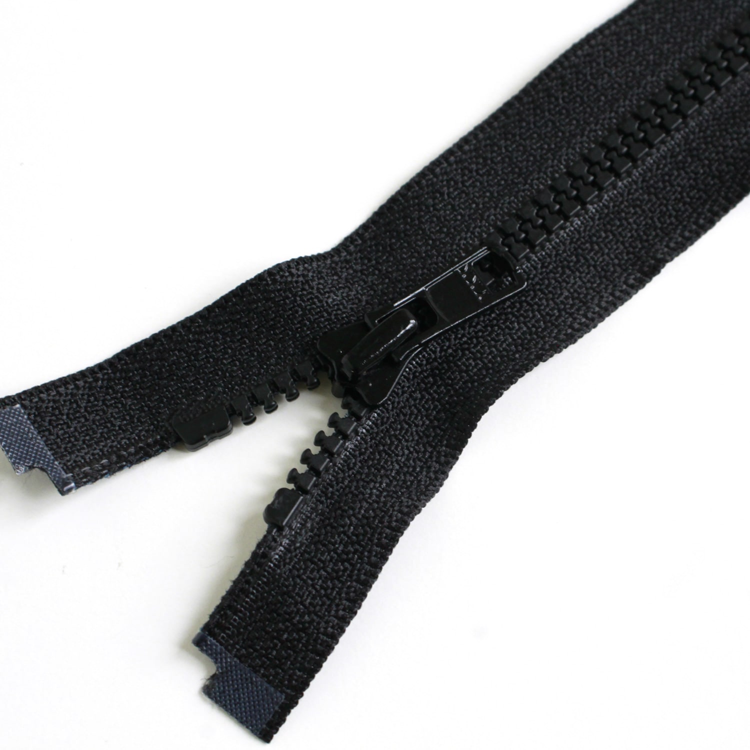 日本紐釦貿易 Y.K.K ビスロンオープンファスナー 40cm 同色3本入 col.580 黒 3VS40-580 (ご注文単位1束)【直送品】