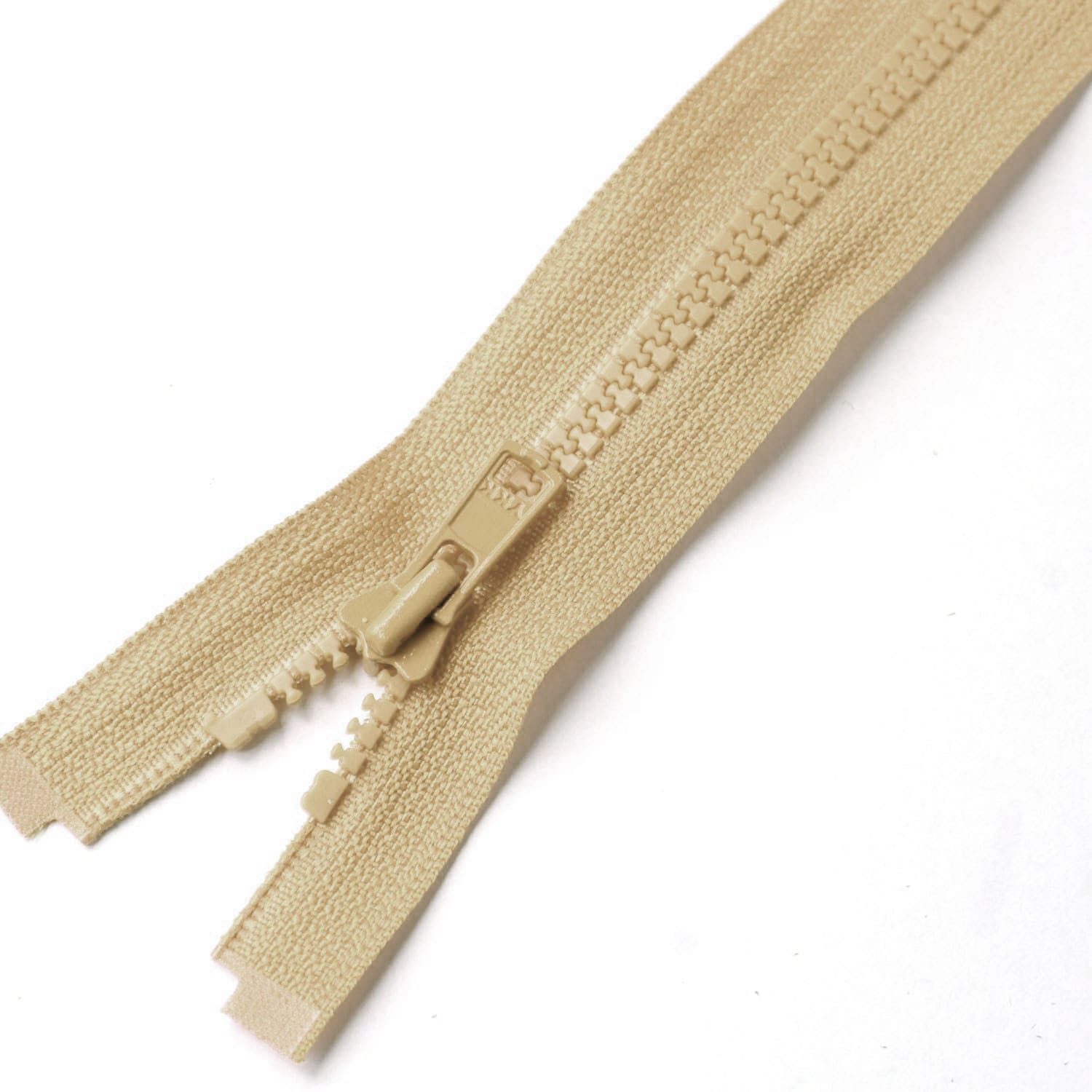 日本紐釦貿易 Y.K.K ビスロンオープンファスナー 40cm 同色3本入 col.572 ベージュ 3VS40-572 (ご注文単位1束)【直送品】