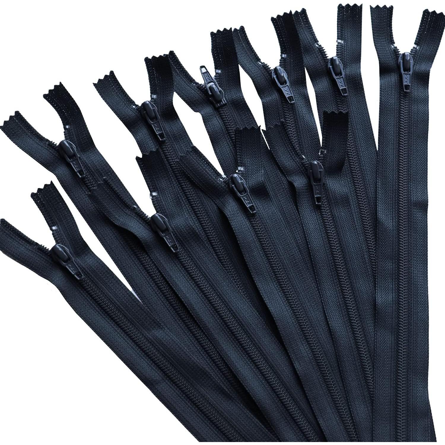 日本紐釦貿易 Y.K.K フラットニットファスナー 40cm 同色10本入り col.169 FN40-169 （ご注文単位1束）【直送品】