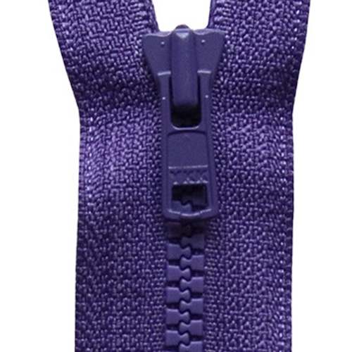 日本紐釦貿易 Y.K.K ビスロンオープンファスナー 40cm 同色3本入 col.559 アメジスト 3VS40-559 (ご注文単位1束)【直送品】