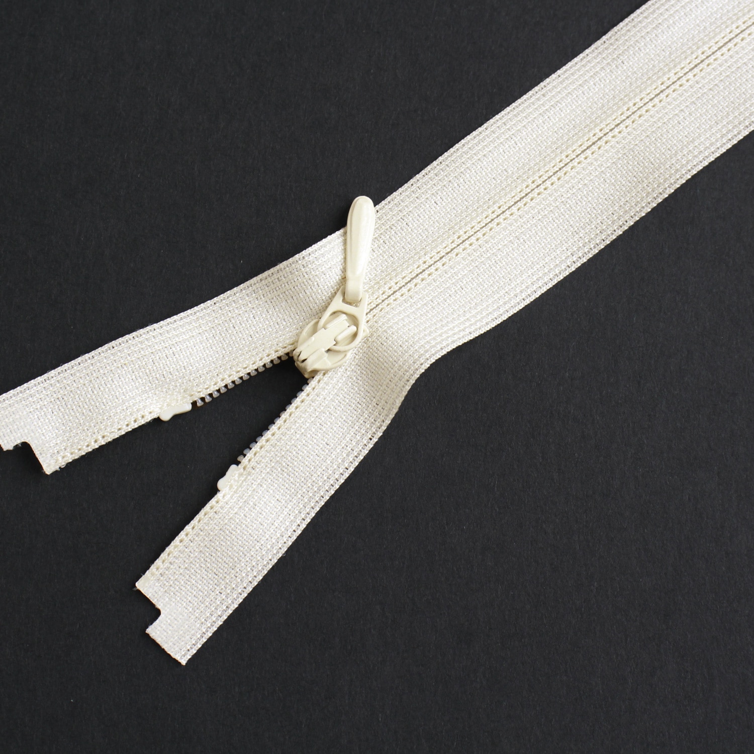 日本紐釦貿易 Y.K.K 裏使い コイルオープンファスナー 56cm 同色3本入 col.801 生成 3COR56-801 (ご注文単位1束)【直送品】