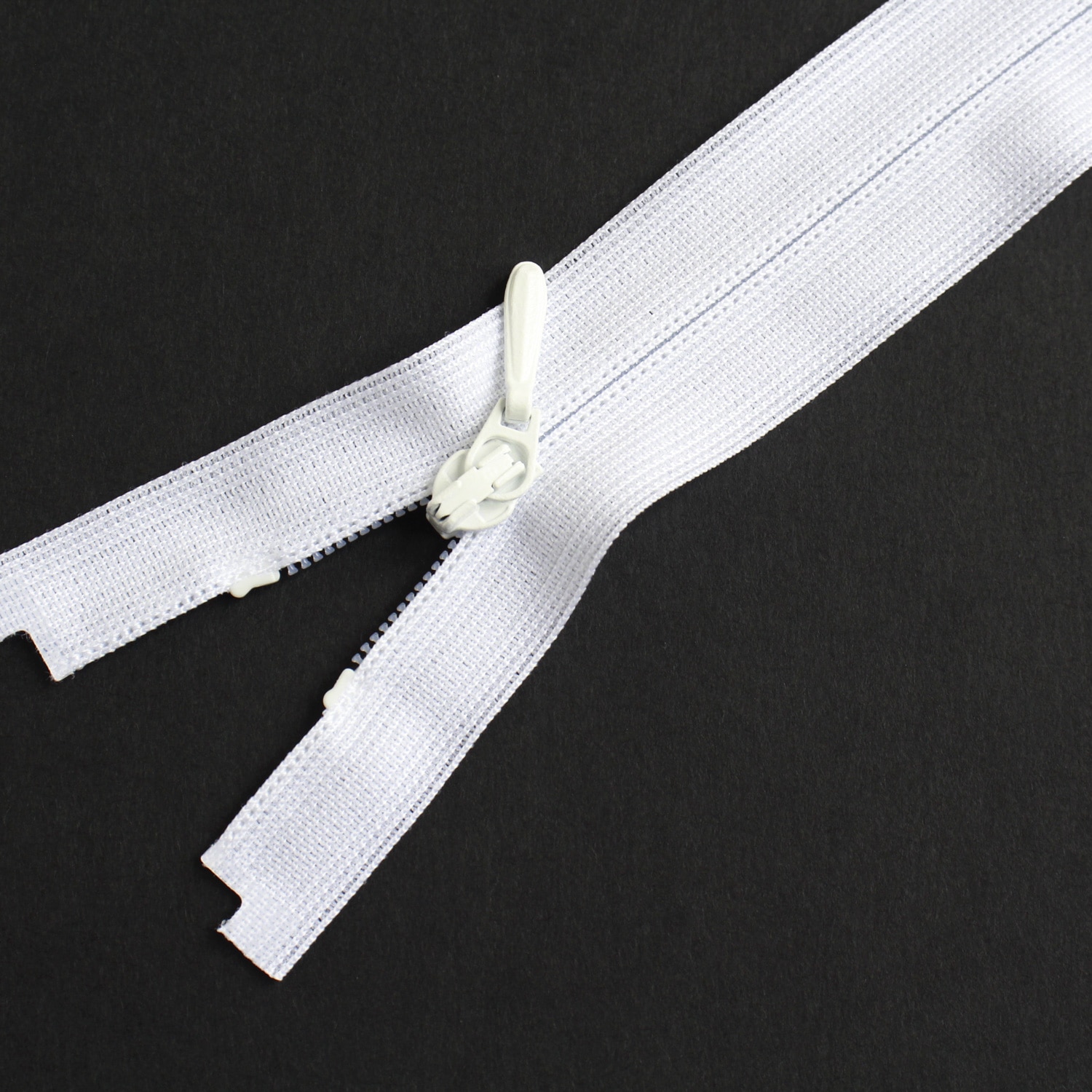 日本紐釦貿易 Y.K.K 裏使い コイルオープンファスナー 56cm 同色3本入 col.501 白 3COR56-501 (ご注文単位1束)【直送品】