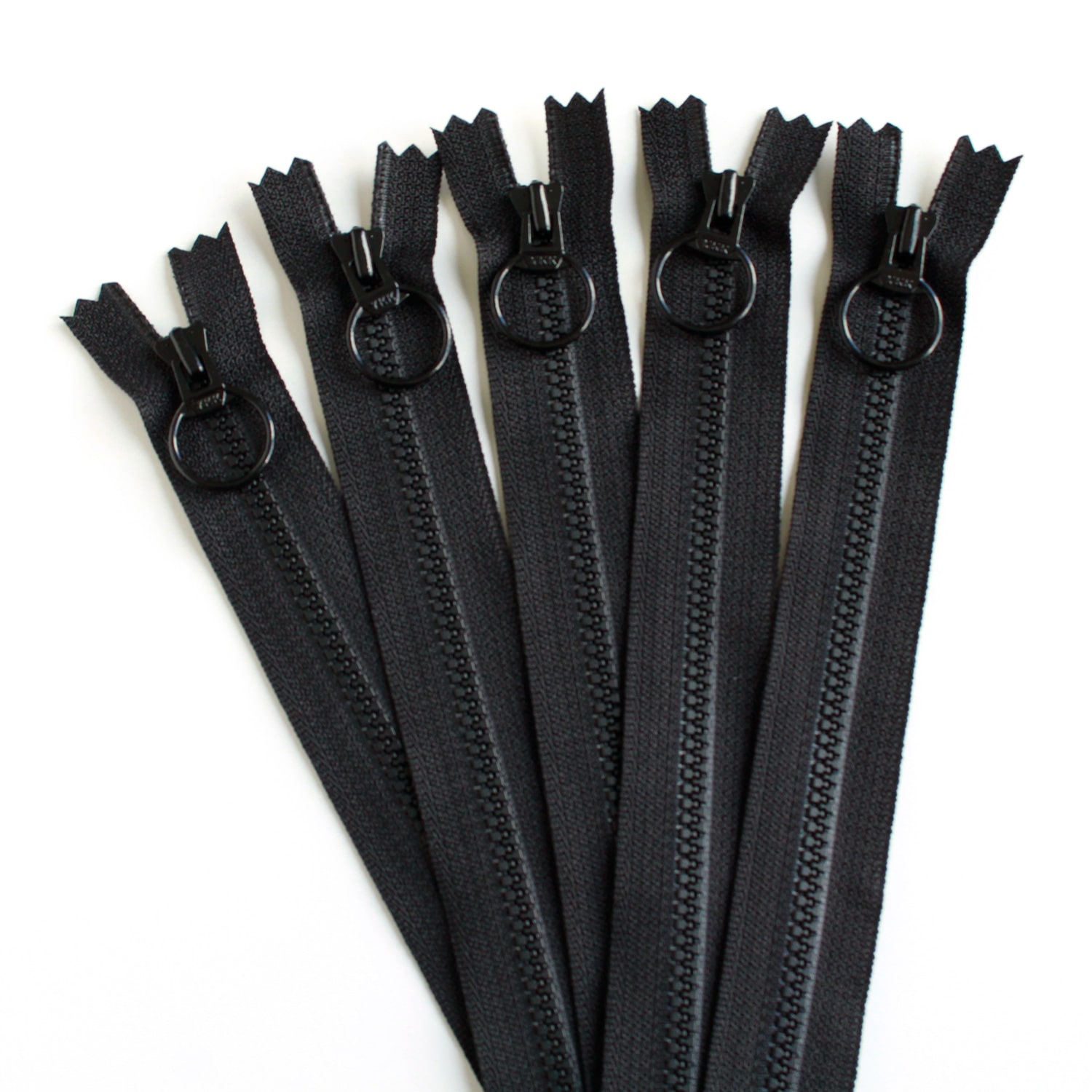 日本紐釦貿易 Y.K.K 3VS止め40㎝ 5本入り 580 3VSR40-580 （ご注文単位1束）【直送品】