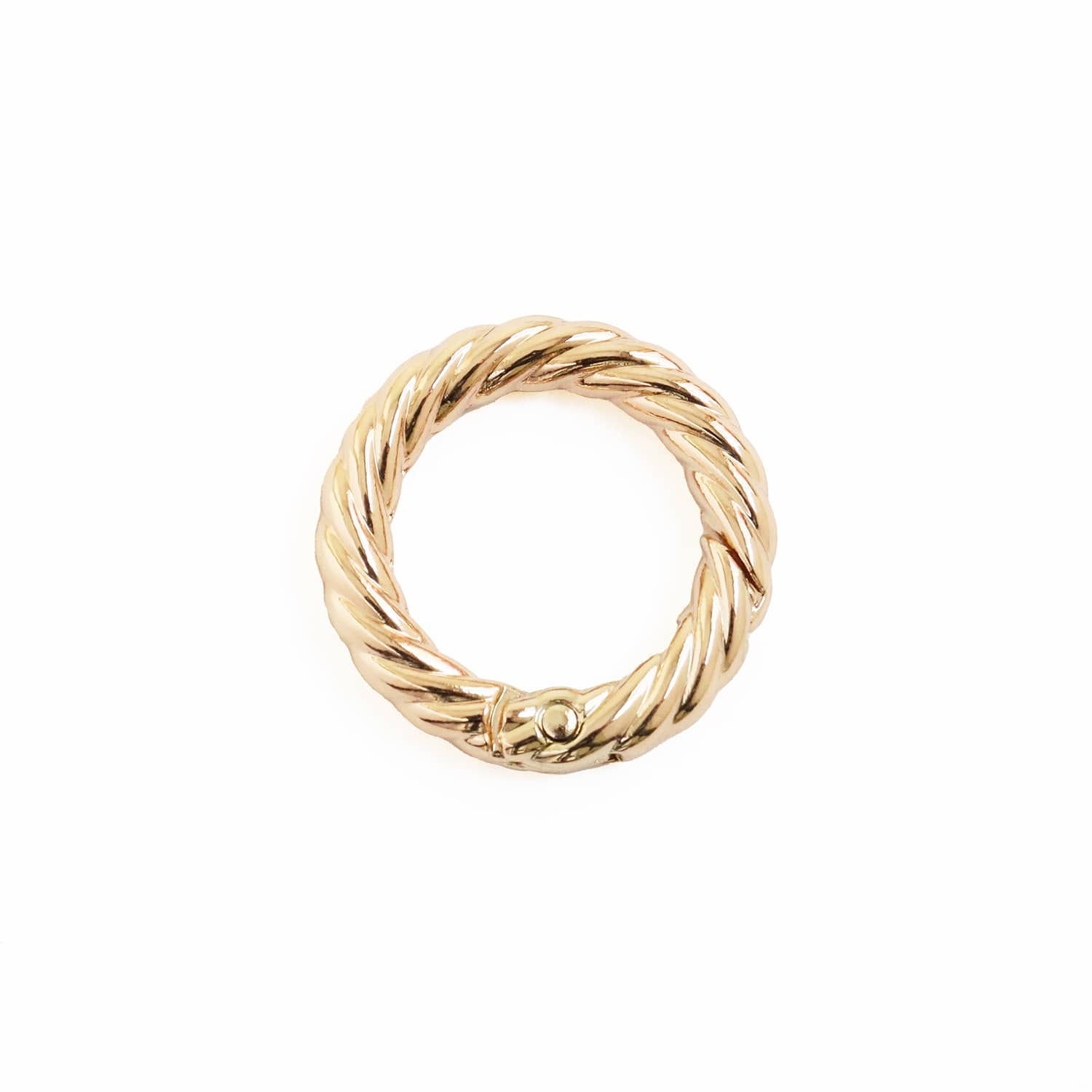 日本紐釦貿易 デザインカラビナ ロープタイプ 29mm 1個入 ゴールド S27-304-29G-1P (ご注文単位1個)【直送品】