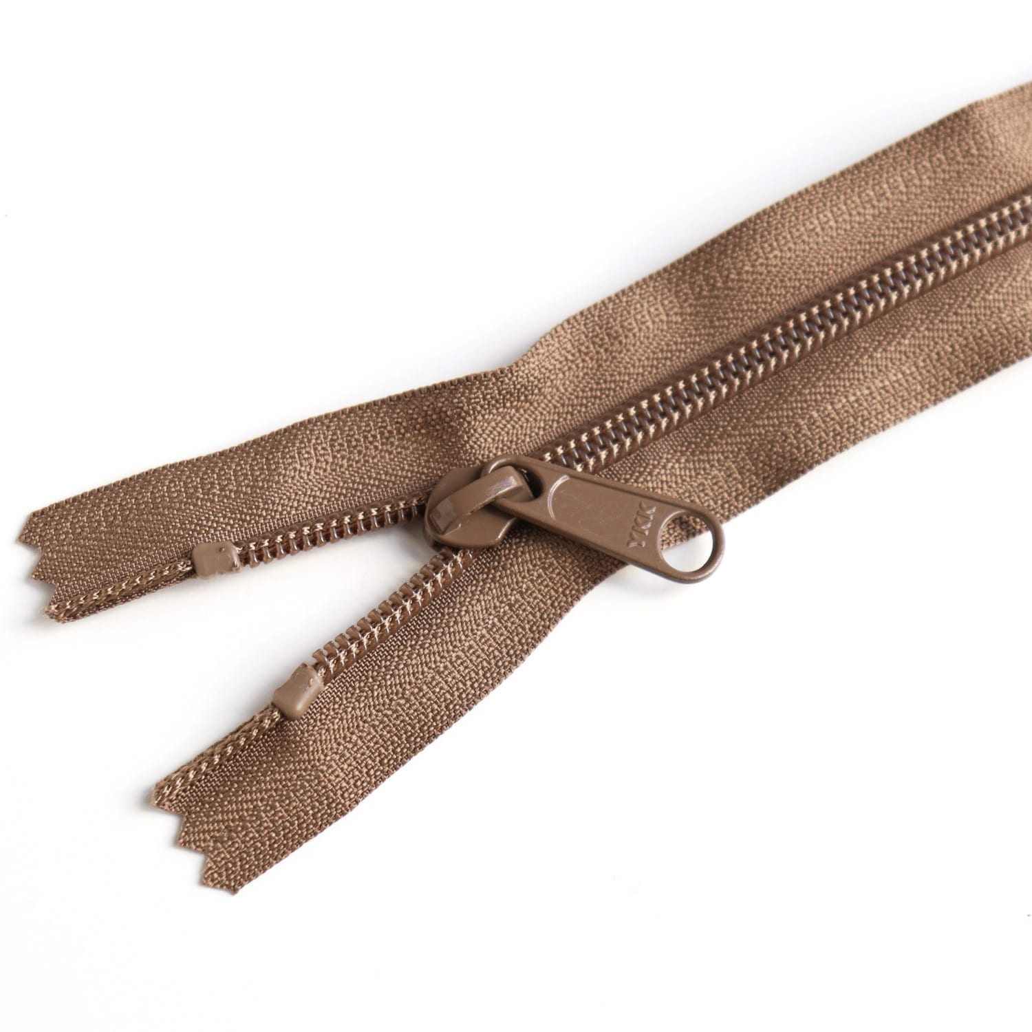 日本紐釦貿易 Y.K.K コイルファスナー 34cm 同色5本入り col.563 薄茶 5CN34-563 (ご注文単位1束)【直送品】