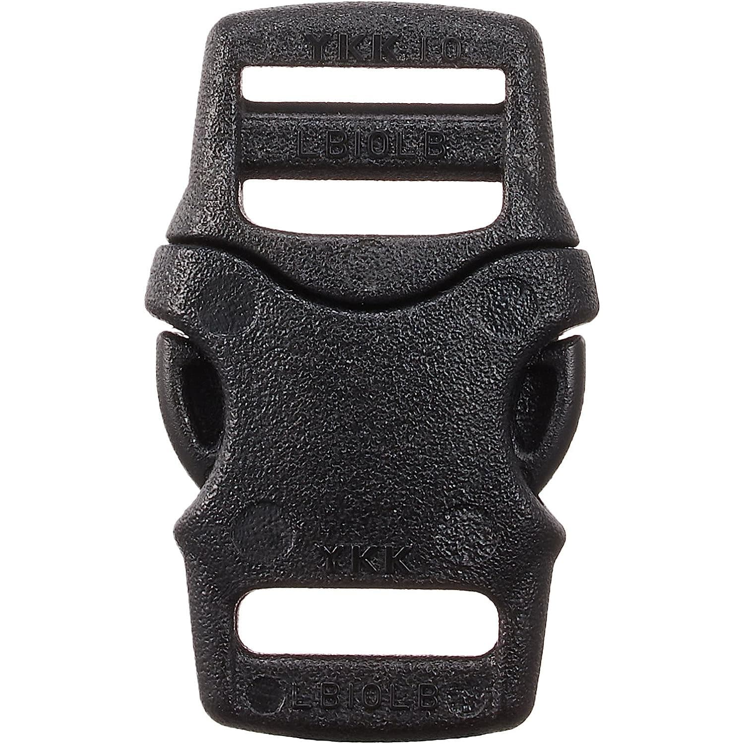 日本紐釦貿易 Y.K.K プラスチックパーツ プラパーツ バックル 黒 10mm巾 5個入 LB10-580 (ご注文単位1枚)【直送品】