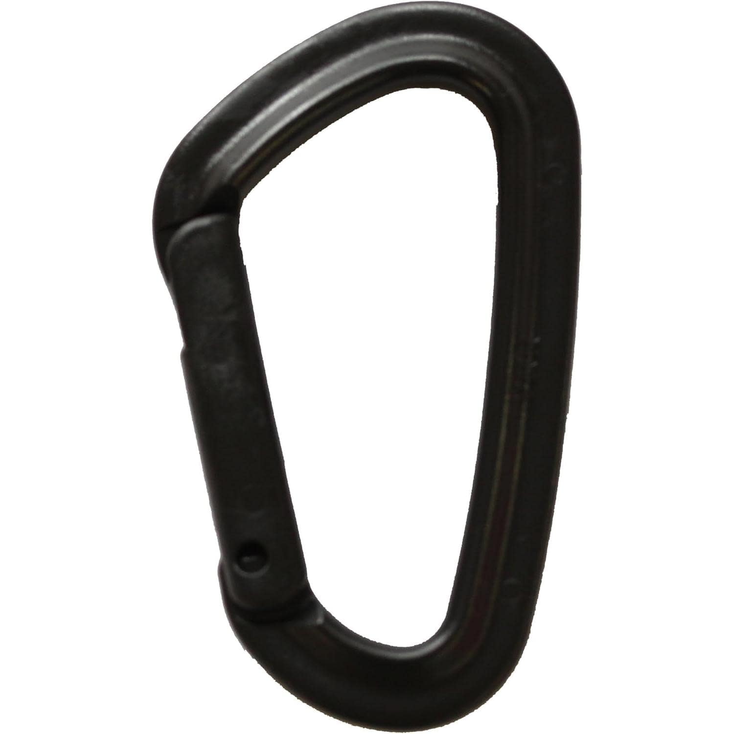 日本紐釦貿易 YKK 樹脂製カラビナ 4.3cm×6.5cm ブラック IN75-580 （ご注文単位1個）【直送品】