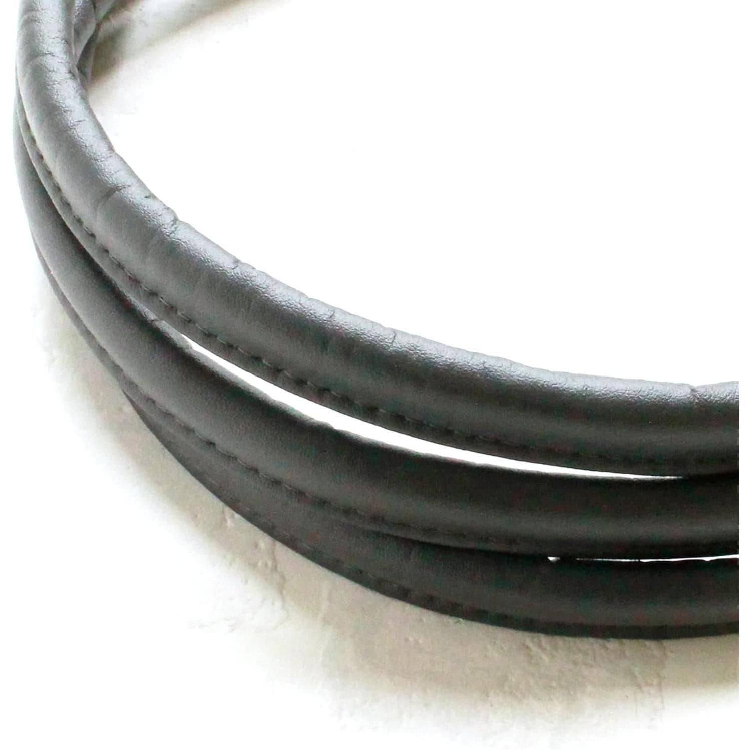 日本紐釦貿易 レザーステッチコード グレー 5m 1本入 SGM-ML16-5M-S （ご注文単位1巻）【直送品】