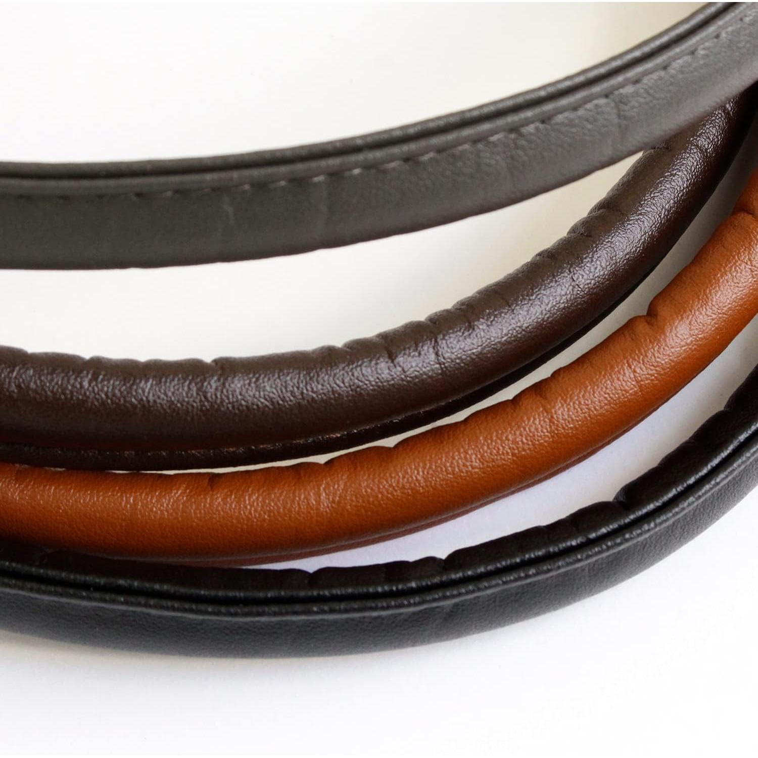 日本紐釦貿易 レザーステッチコード キャメル 5m 1本入 SGM-ML16-5M-Y （ご注文単位1巻）【直送品】