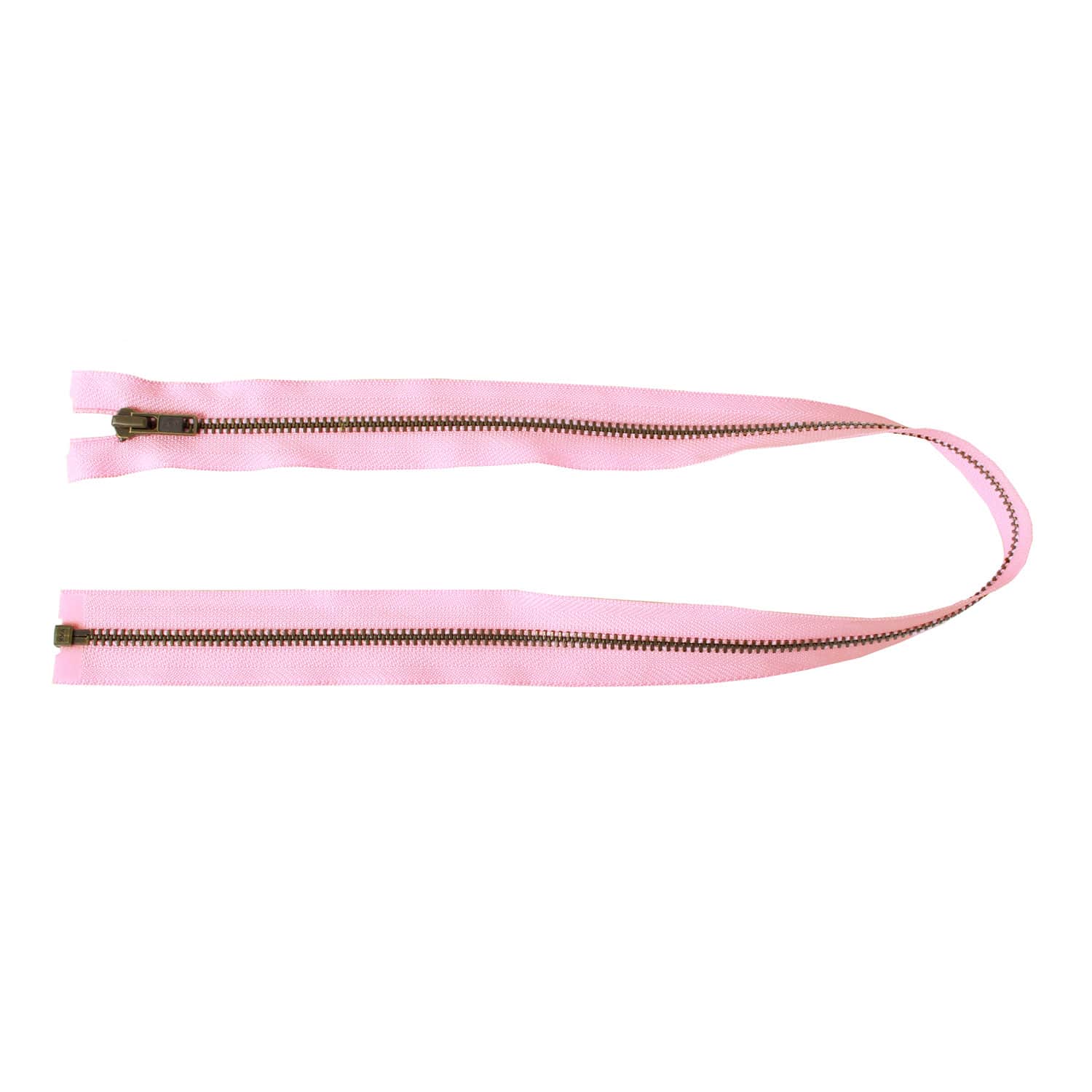 日本紐釦貿易 Y.K.K オープンファスナー 60cm 同色3本入 col.513 ピンク 4GKB60-513 (ご注文単位1束)【直送品】