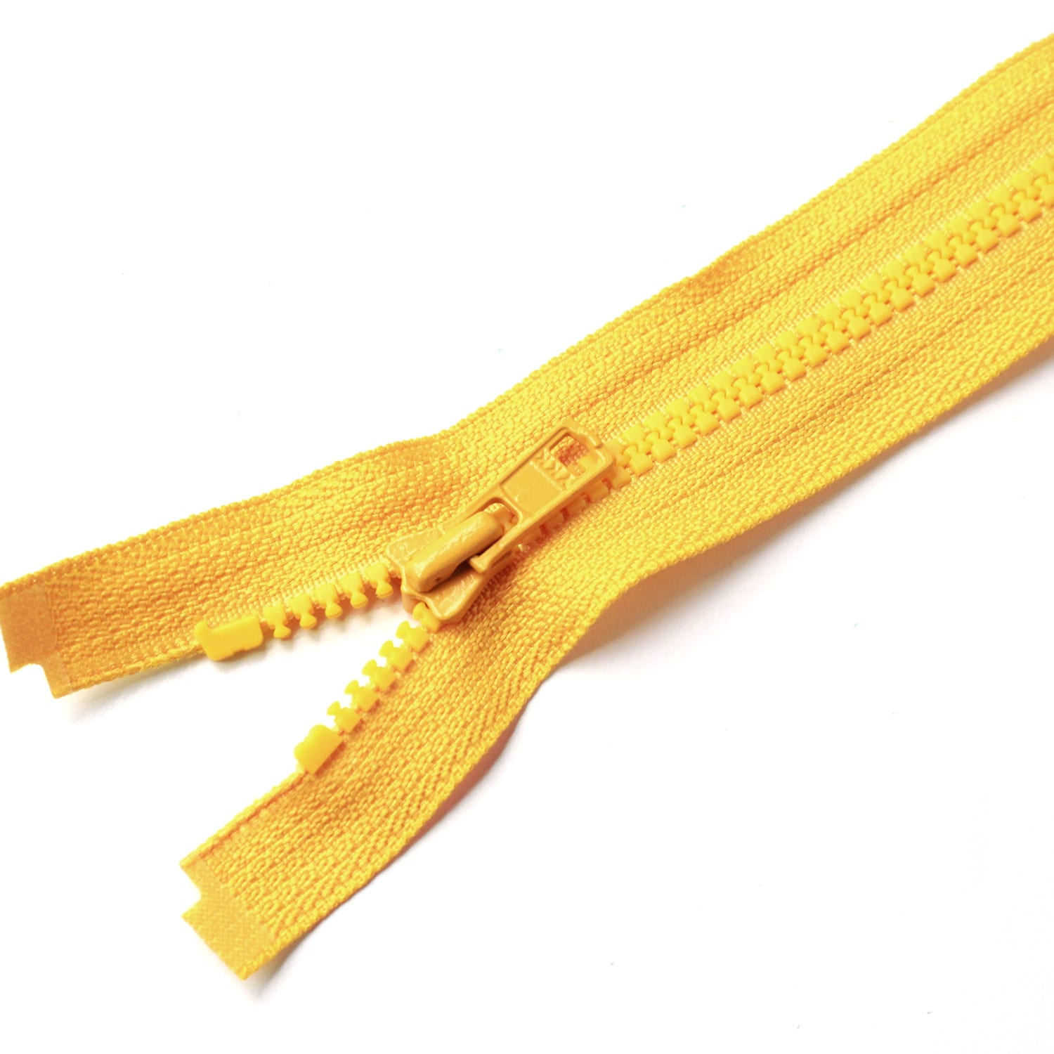 日本紐釦貿易 Y.K.K ビスロンオープンファスナー 50cm 同色3本入 col.506 マリーゴールド 3VS50-506 (ご注文単位1束)【直送品】