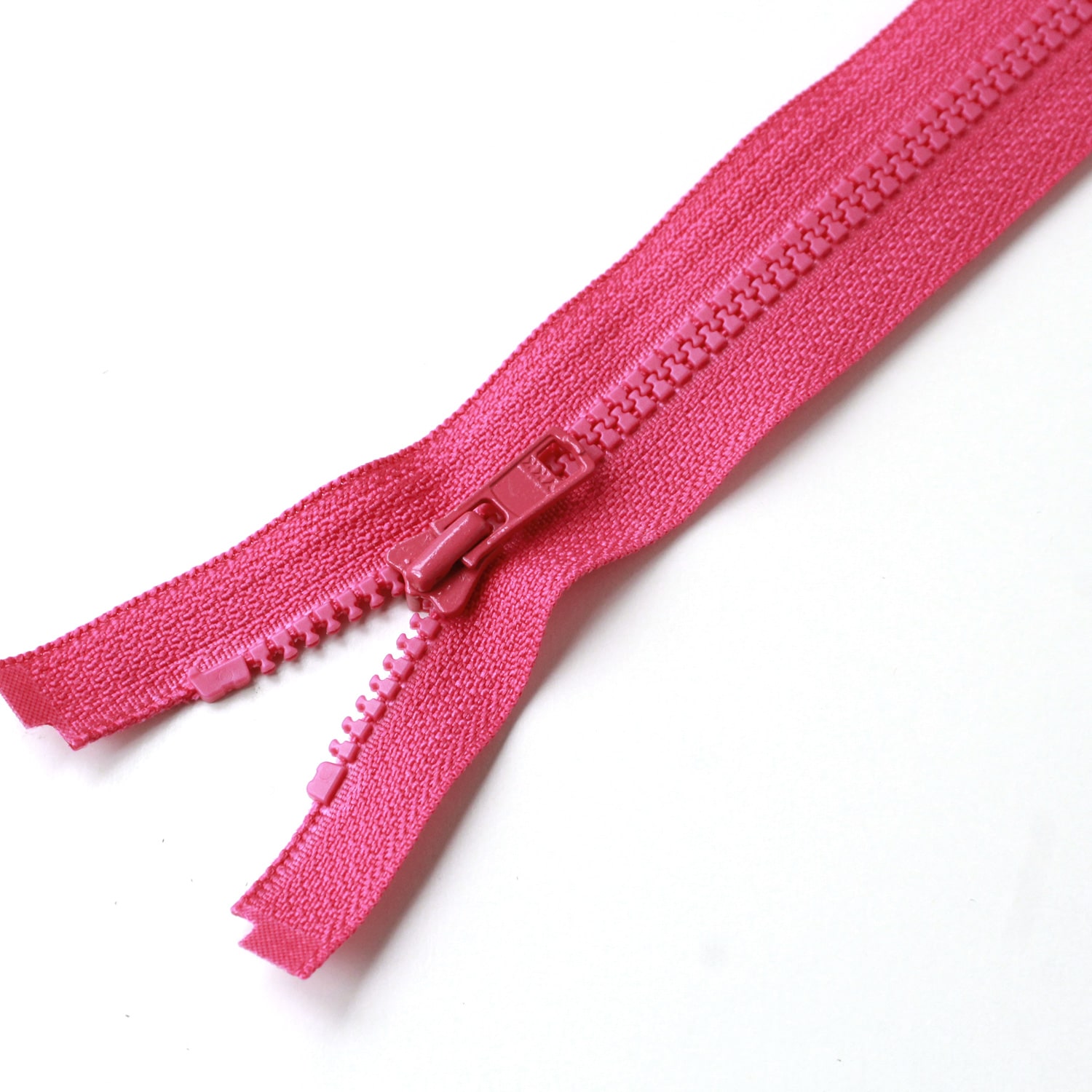 日本紐釦貿易 Y.K.K ビスロンオープンファスナー 50cm 同色3本入 col.516 ローズピンク 3VS50-516 (ご注文単位1束)【直送品】