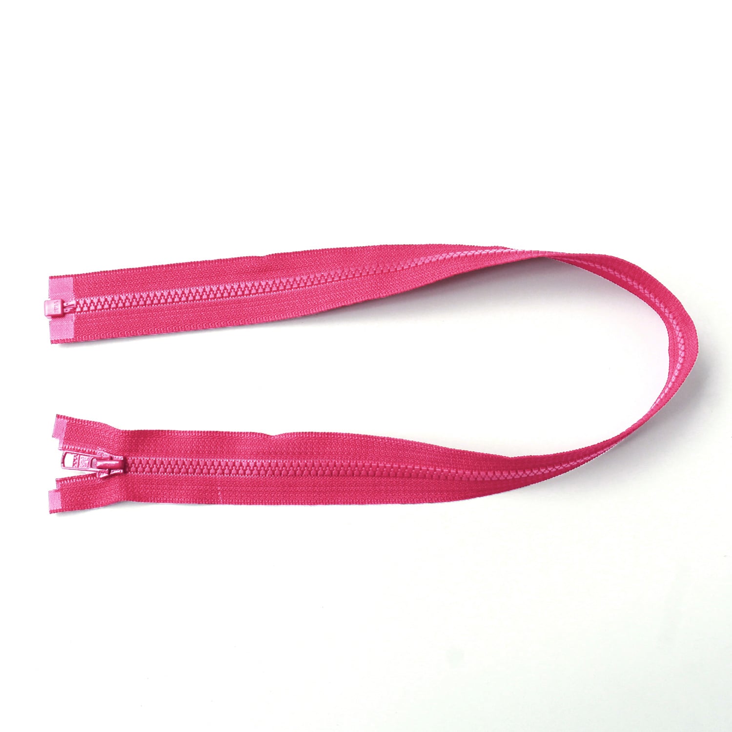 日本紐釦貿易 Y.K.K ビスロンオープンファスナー 50cm 同色3本入 col.516 ローズピンク 3VS50-516 (ご注文単位1束)【直送品】