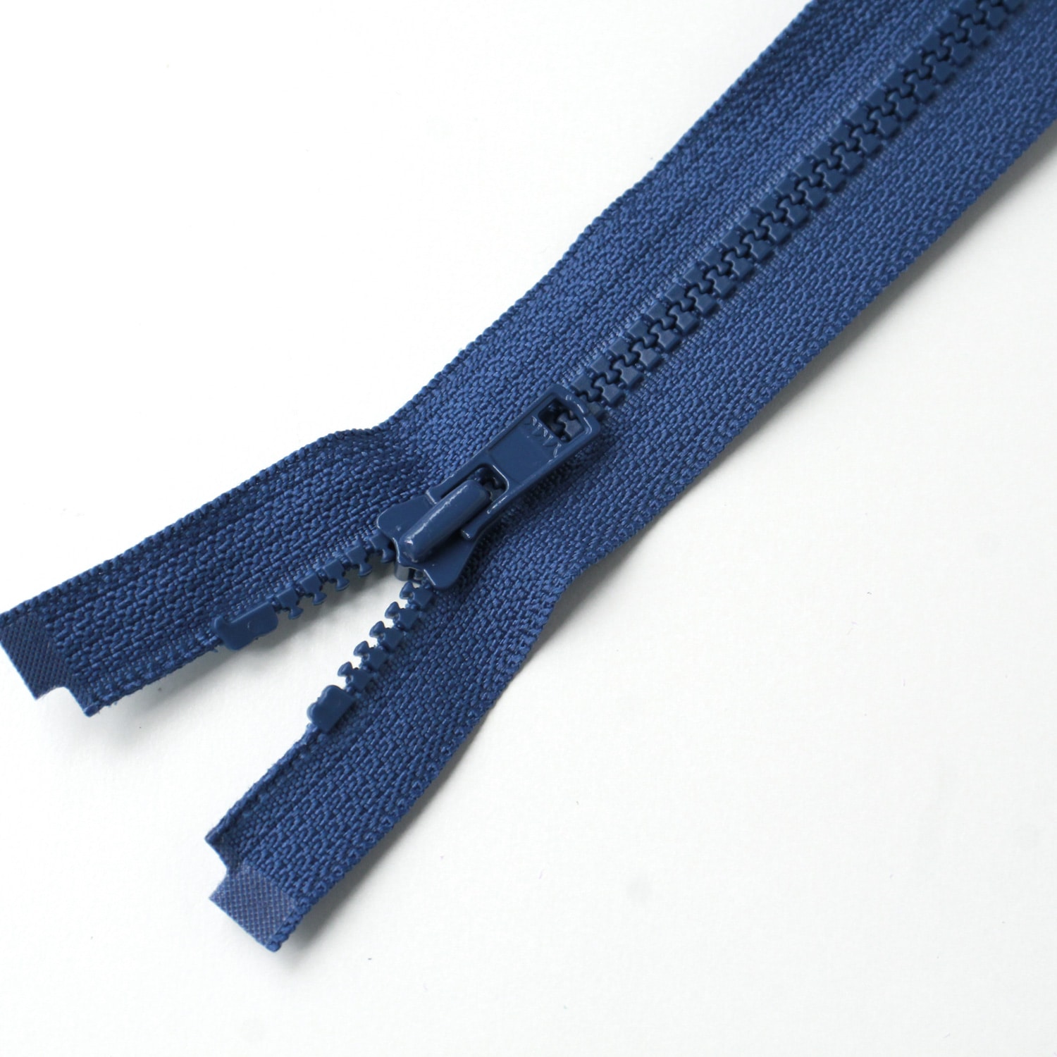 日本紐釦貿易 Y.K.K ビスロンオープンファスナー 50cm 同色3本入 col.558 濃ブルー 3VS50-558 （ご注文単位1束）【直送品】