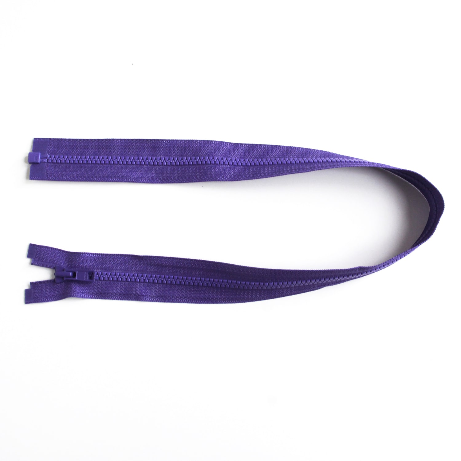 日本紐釦貿易 Y.K.K ビスロンオープンファスナー 50cm 同色3本入 col.559 アメジスト 3VS50-559 (ご注文単位1束)【直送品】