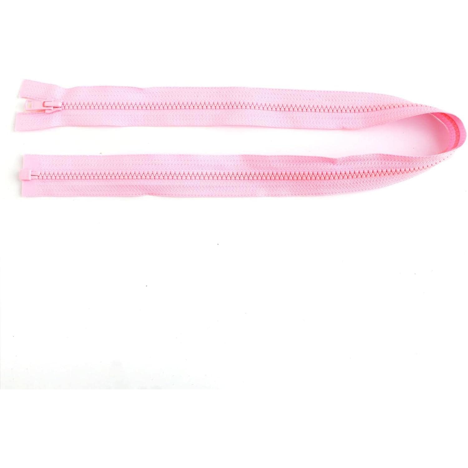 日本紐釦貿易 Y.K.K ビスロンオープンファスナー 60cm 同色3本入 col.513 ピンク 4VS60-513 (ご注文単位1束)【直送品】