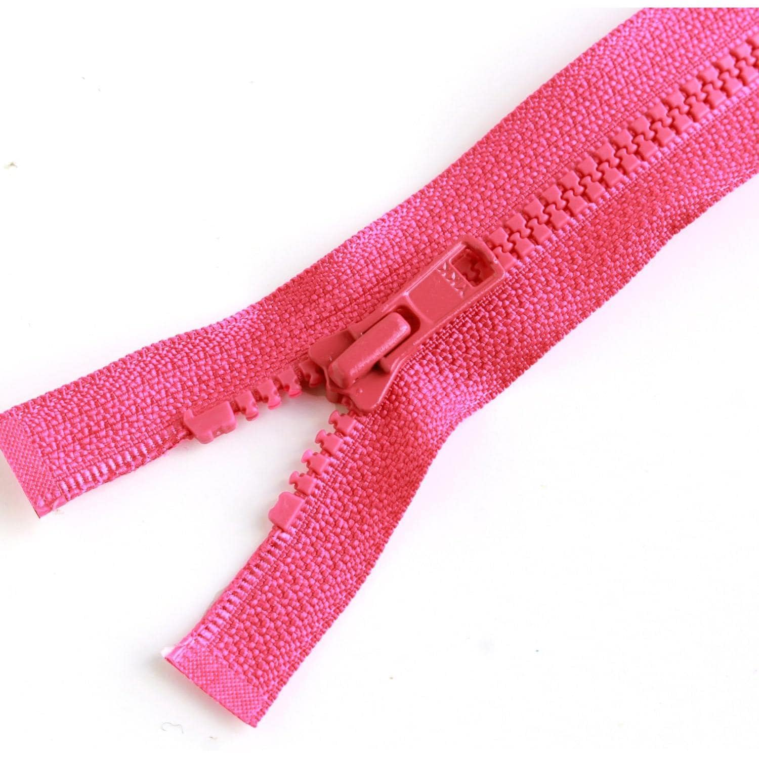 日本紐釦貿易 Y.K.K ビスロンオープンファスナー 60cm 同色3本入 col.516 ローズピンク 4VS60-516 (ご注文単位1束)【直送品】