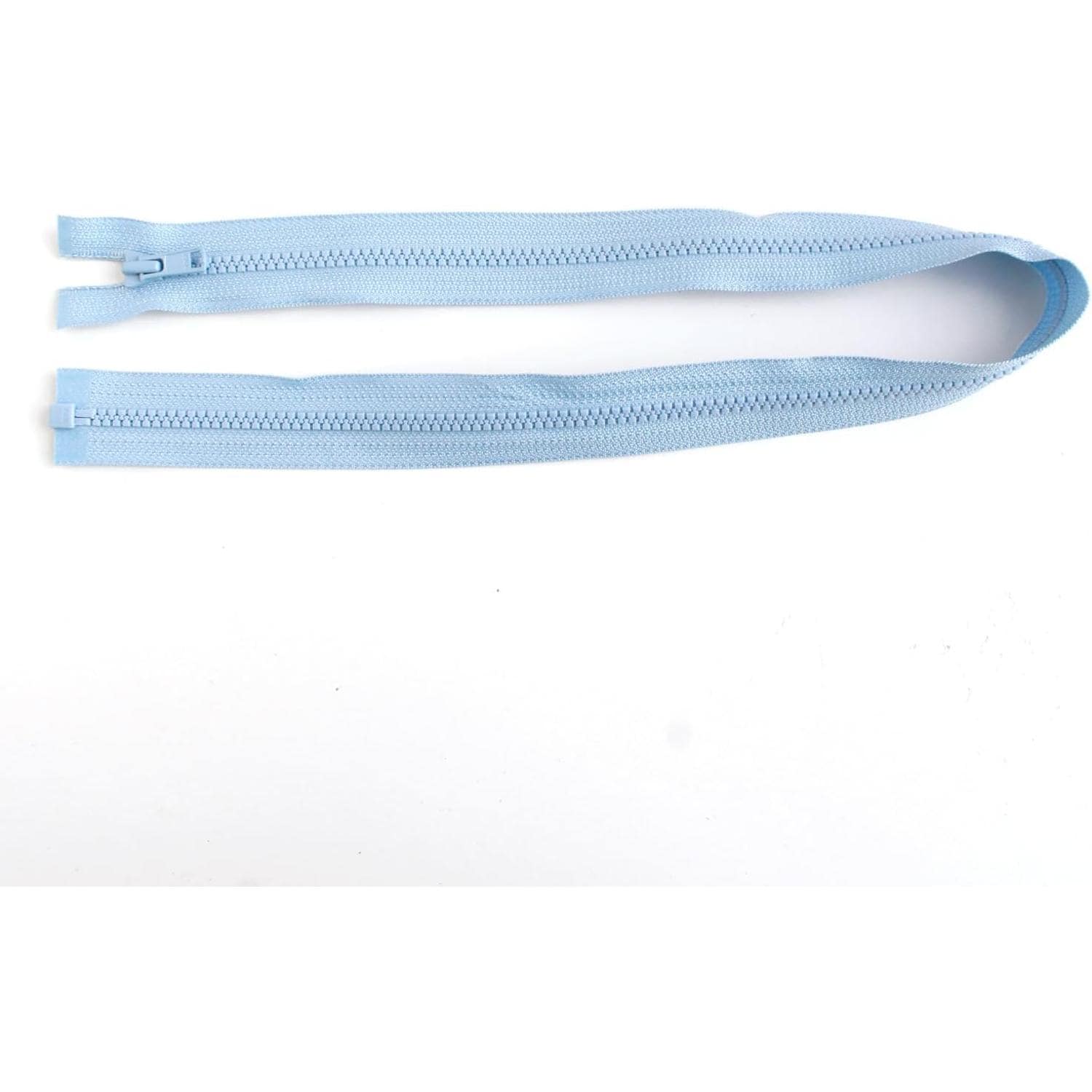 日本紐釦貿易 Y.K.K ビスロンオープンファスナー 60cm 同色3本入 col.545 水色 4VS60-545 (ご注文単位1束)【直送品】