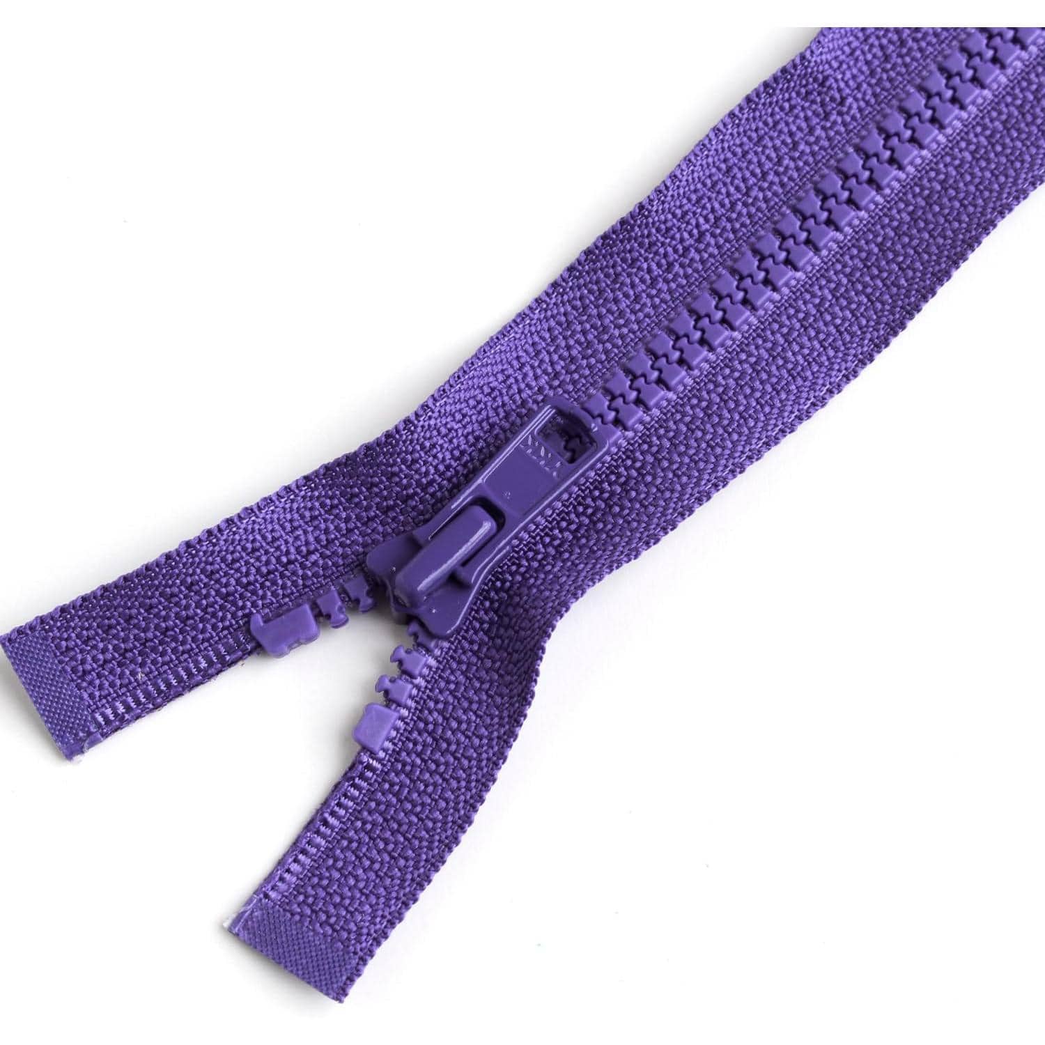 日本紐釦貿易 Y.K.K ビスロンオープンファスナー 60cm 同色3本入 col.559 アメジスト 4VS60-559 （ご注文単位1束）【直送品】