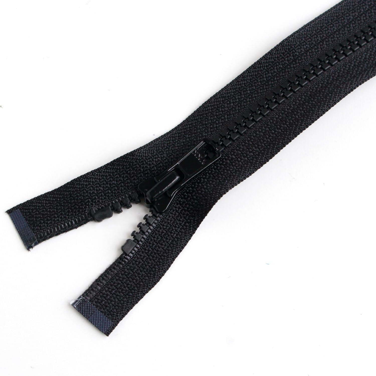 日本紐釦貿易 Y.K.K ビスロンオープンファスナー 60cm 同色3本入 col.580 黒 4VS60-580 (ご注文単位1束)【直送品】