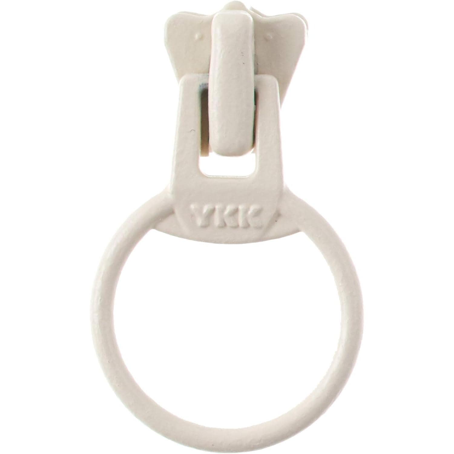 日本紐釦貿易 Y.K.K フリースタイルファスナー ミニサイズ 用 リングスライダー 3個入 FS3RING-801 （ご注文単位1束）【直送品】