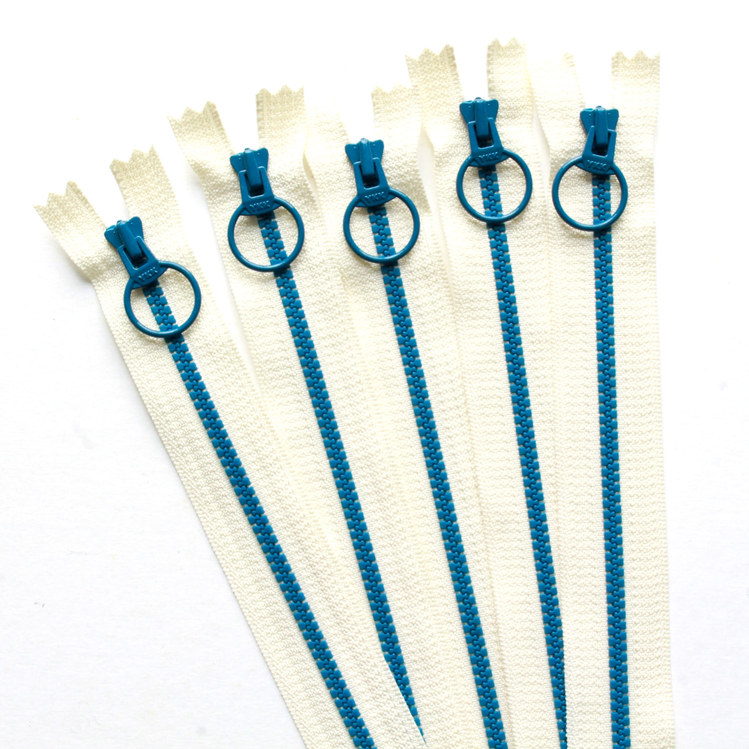 日本紐釦貿易 Y.K.K コンビファスナー 30cm 5本 XH715 3VSC30-715 （ご注文単位1束）【直送品】