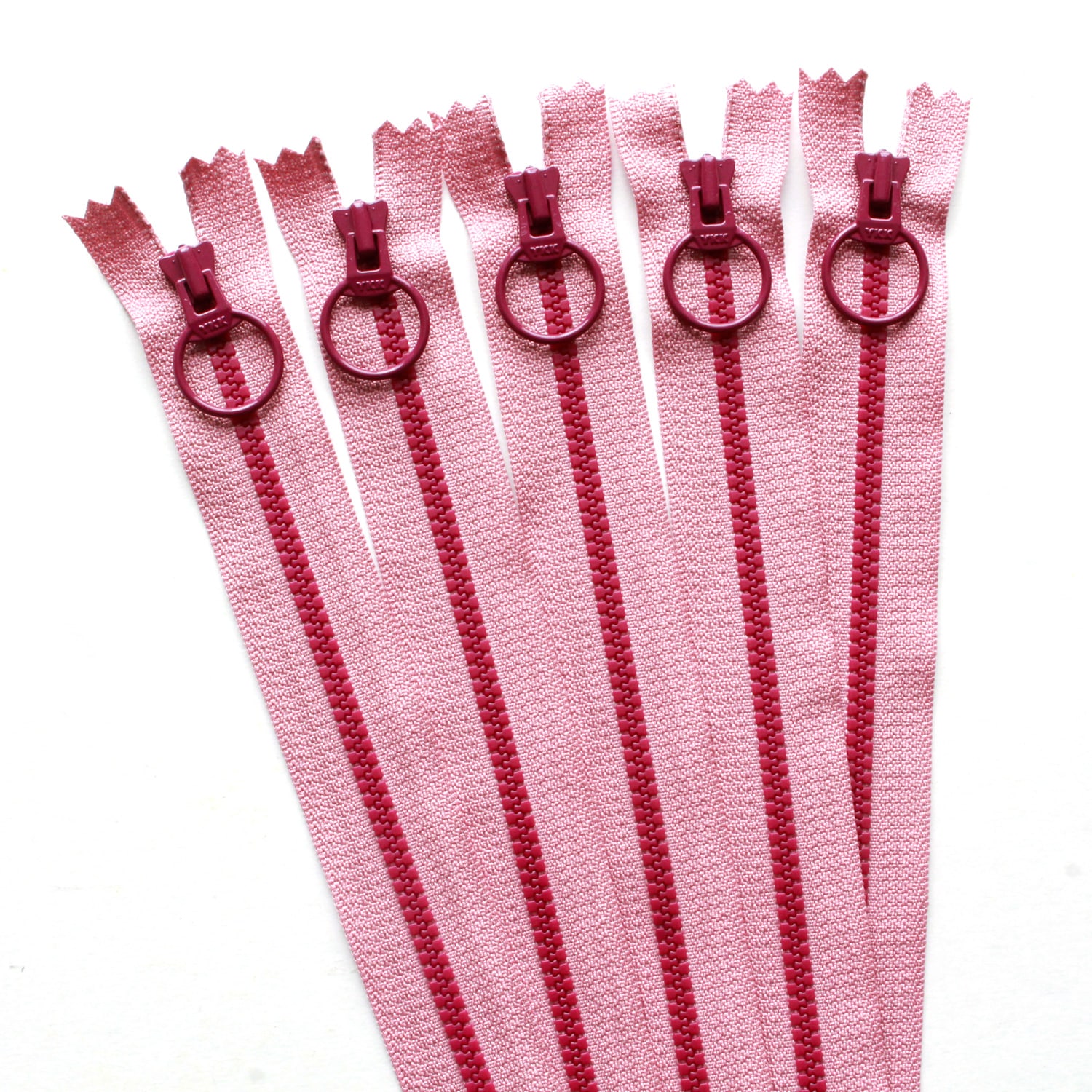 日本紐釦貿易 Y.K.K コンビファスナー 30cm 5本 XH716 3VSC30-716 （ご注文単位1束）【直送品】