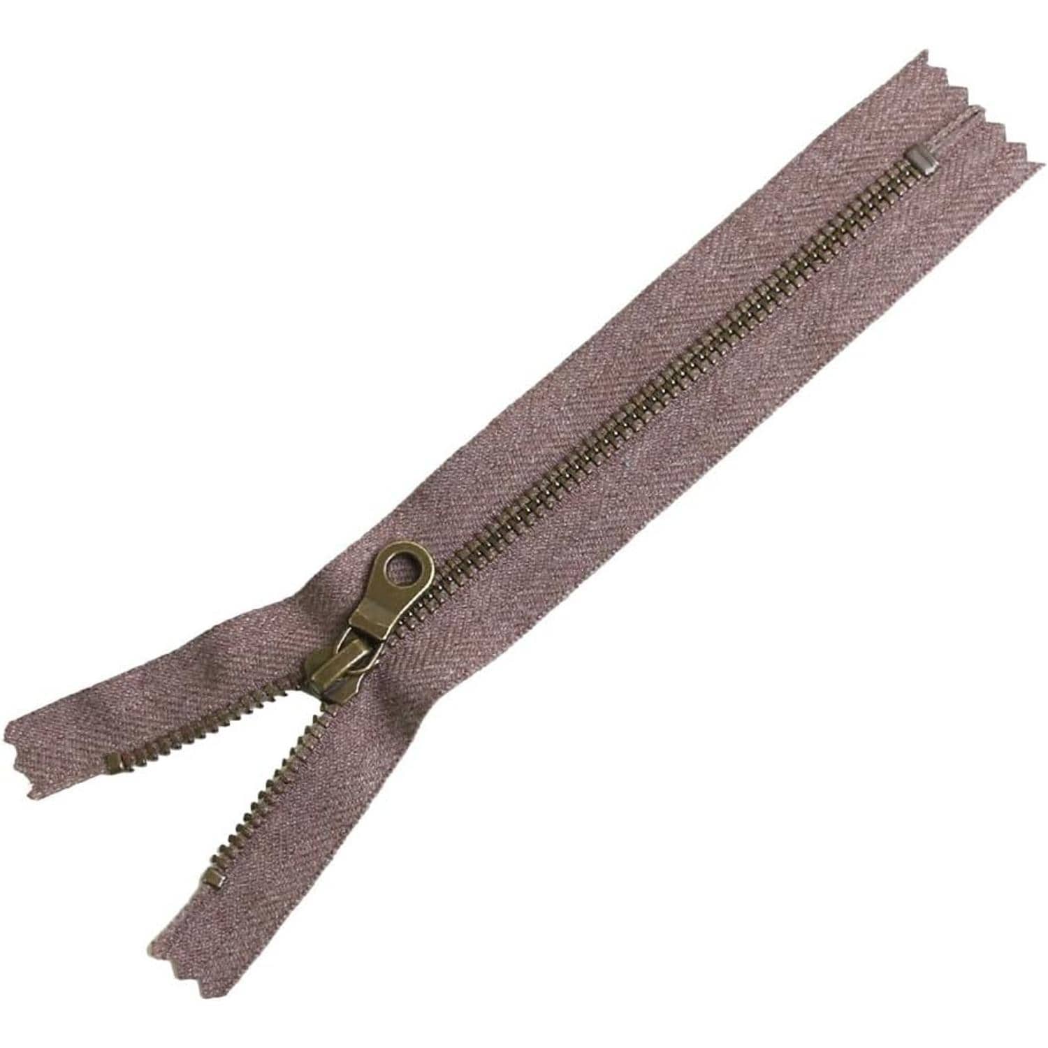 日本紐釦貿易 Y.K.K マーブルファスナー ブラウン 20cm 5本入 5MBAG20-570 （ご注文単位1束）【直送品】