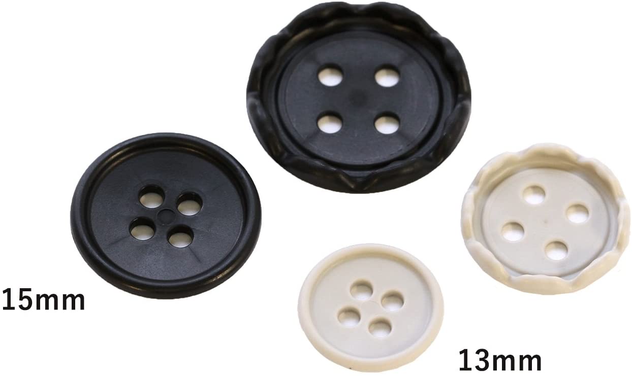 日本紐釦貿易 Y.K.K ボナップ グレー φ20mm 4組 BNP20-GL (ご注文単位1束)【直送品】