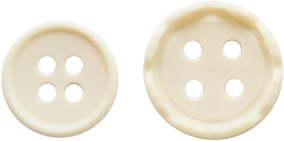 日本紐釦貿易 Y.K.K ボナップ ベージュ φ15mm 20組 BNP15-BE-20 （ご注文単位1束）【直送品】