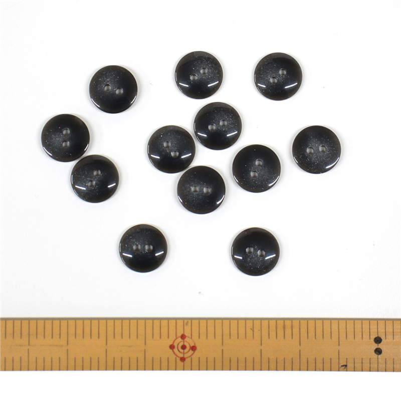 日本紐釦貿易(Nippon Chuko) サマーカジュアルボタン 15mm 8個 こげ茶 153-15-48 1枚(ご注文単位1枚)【直送品】