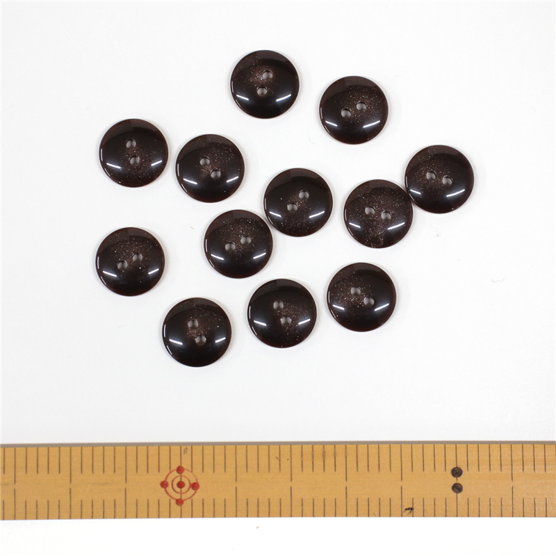 日本紐釦貿易(Nippon Chuko) サマーカジュアルボタン 18mm 6個 白 153-18-01 1枚(ご注文単位1枚)【直送品】