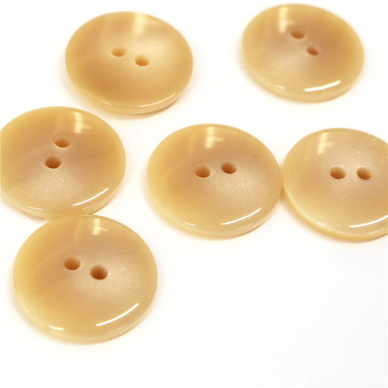 日本紐釦貿易(Nippon Chuko) サマーカジュアルボタン 18mm 6個 ピンク 153-18-11 1枚（ご注文単位1枚）【直送品】