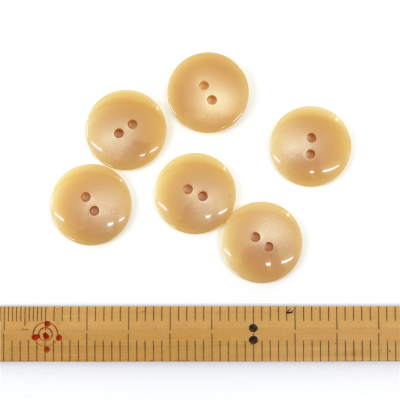 日本紐釦貿易(Nippon Chuko) サマーカジュアルボタン 18mm 6個 ピンク 153-18-11 1枚(ご注文単位1枚)【直送品】