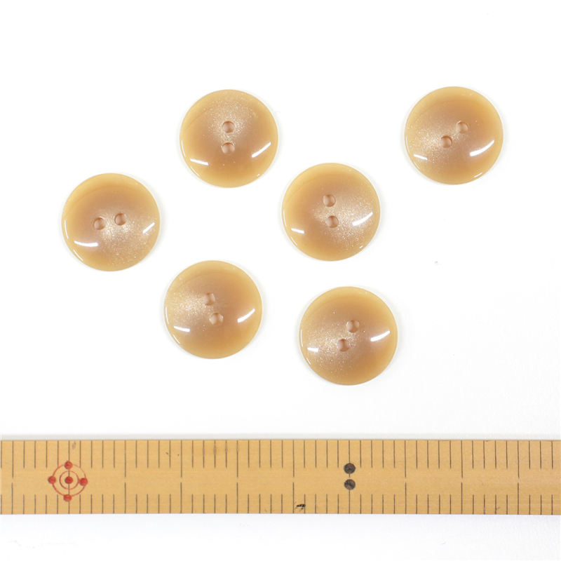 日本紐釦貿易(Nippon Chuko) サマーカジュアルボタン 18mm 6個 エンジ 153-18-28 1枚(ご注文単位1枚)【直送品】