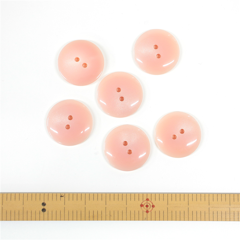 日本紐釦貿易(Nippon Chuko) サマーカジュアルボタン 18mm 6個 ダークベージュ 153-18-42 1枚(ご注文単位1枚)【直送品】