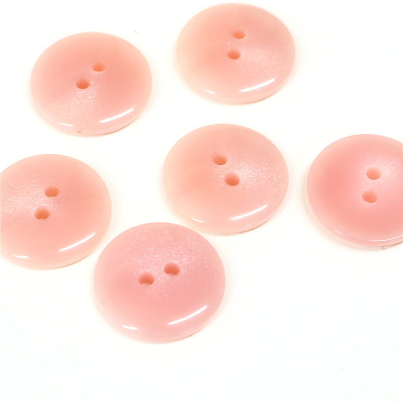 日本紐釦貿易(Nippon Chuko) サマーカジュアルボタン 18mm 6個 モカ茶 153-18-46 1枚（ご注文単位1枚）【直送品】