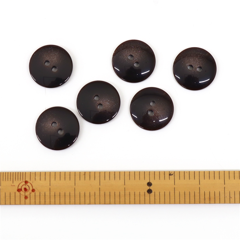 日本紐釦貿易(Nippon Chuko) サマーカジュアルボタン 20mm 6個 紺 153-20-58 1枚(ご注文単位1枚)【直送品】