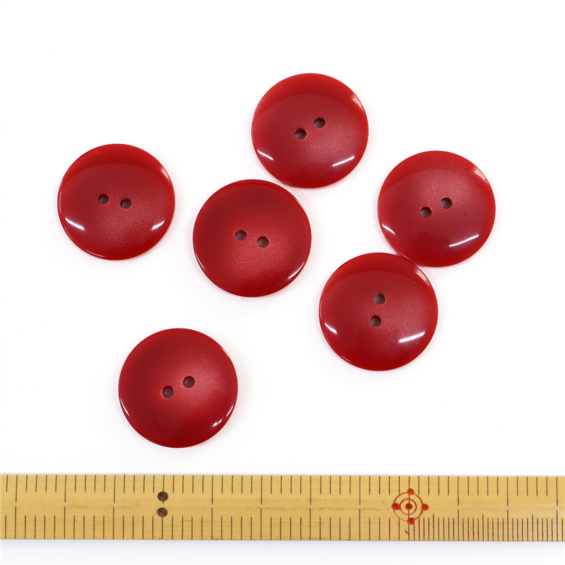 日本紐釦貿易(Nippon Chuko) サマーカジュアルボタン 23mm 6個 白 153-23-01 1枚(ご注文単位1枚)【直送品】