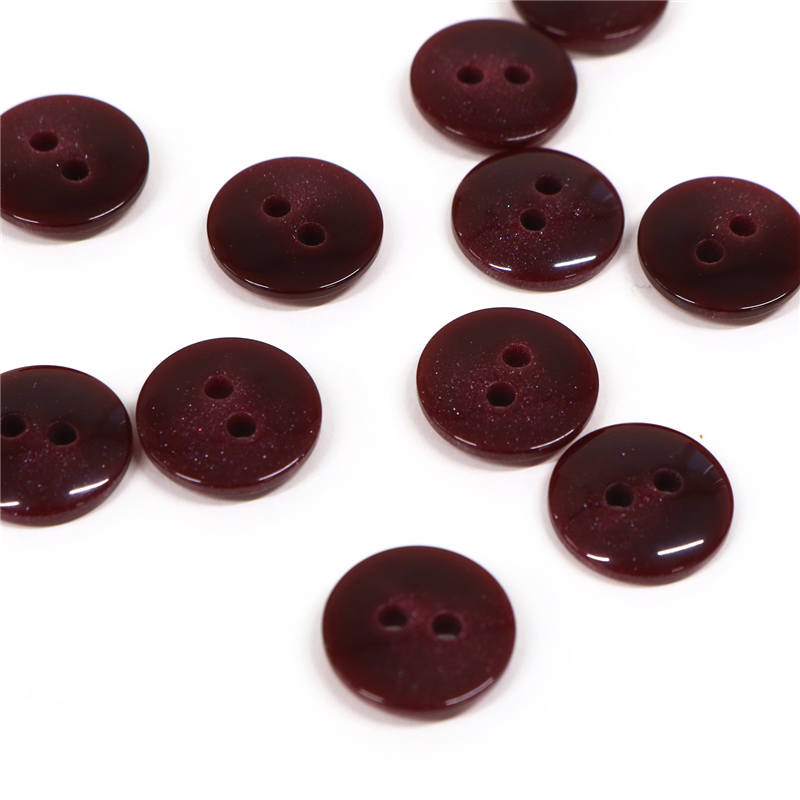 日本紐釦貿易(Nippon Chuko) サマーカジュアルボタン 23mm 6個 エンジ 153-23-28 1枚(ご注文単位1枚)【直送品】