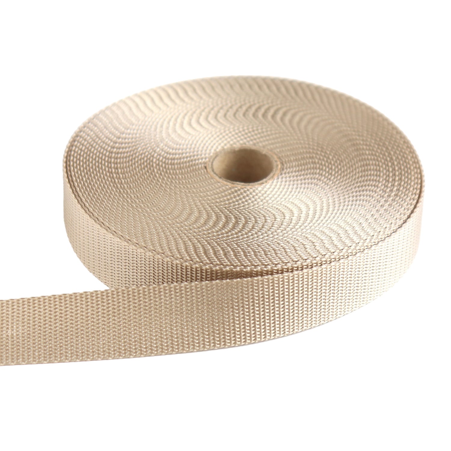 日本紐釦貿易 薄手アミーテープ 巾20mm×10m サンドベージュ AMT20-101 (ご注文単位1巻)【直送品】