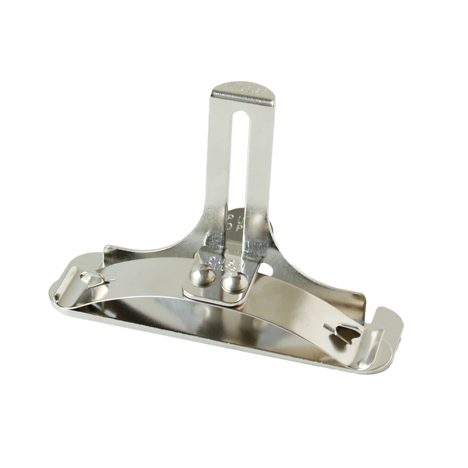 日本紐釦貿易 裁断用 ワンタッチ 押さえクリップ 1個 シルバー NI-06849 (ご注文単位1個)【直送品】