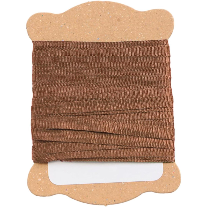 日本紐釦貿易 正絹 刺しゅうリボン 巾3.5mm×約5m巻 1袋（ご注文単位1袋）【直送品】