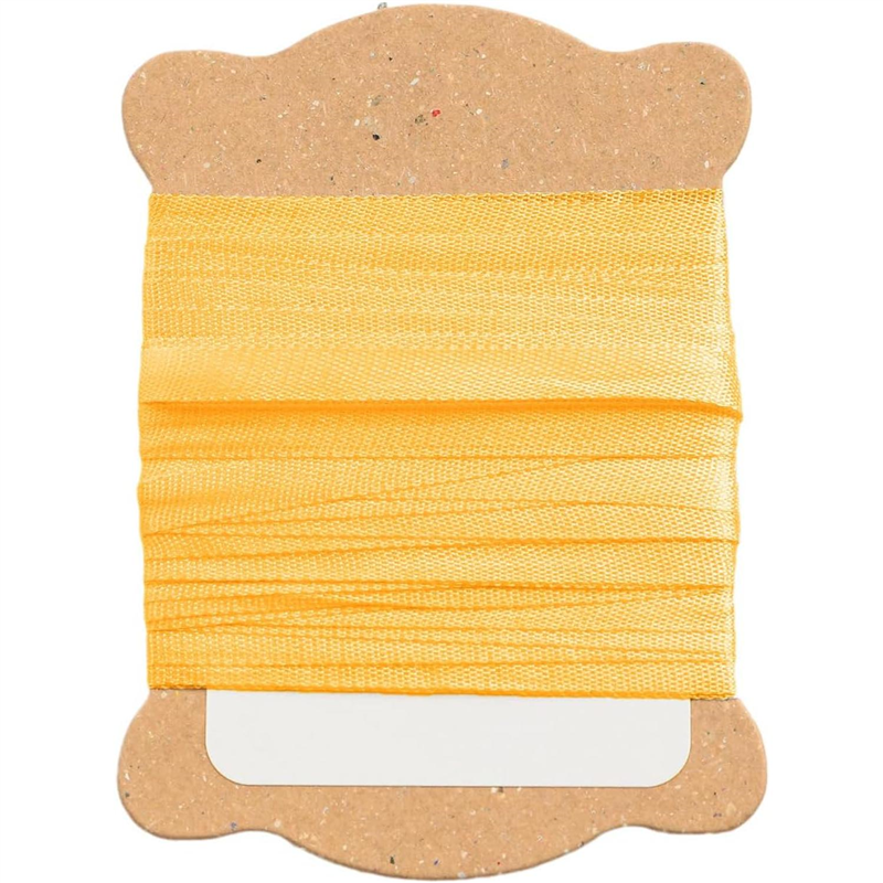 日本紐釦貿易 正絹 刺しゅうリボン 巾3.5mm×約5m巻 5巻セット 1袋（ご注文単位1袋）【直送品】