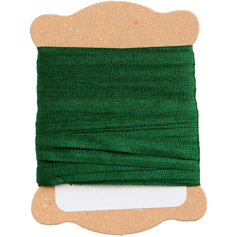 日本紐釦貿易 正絹 刺しゅうリボン 巾3.5mm×約5m巻 5巻セット 1袋（ご注文単位1袋）【直送品】