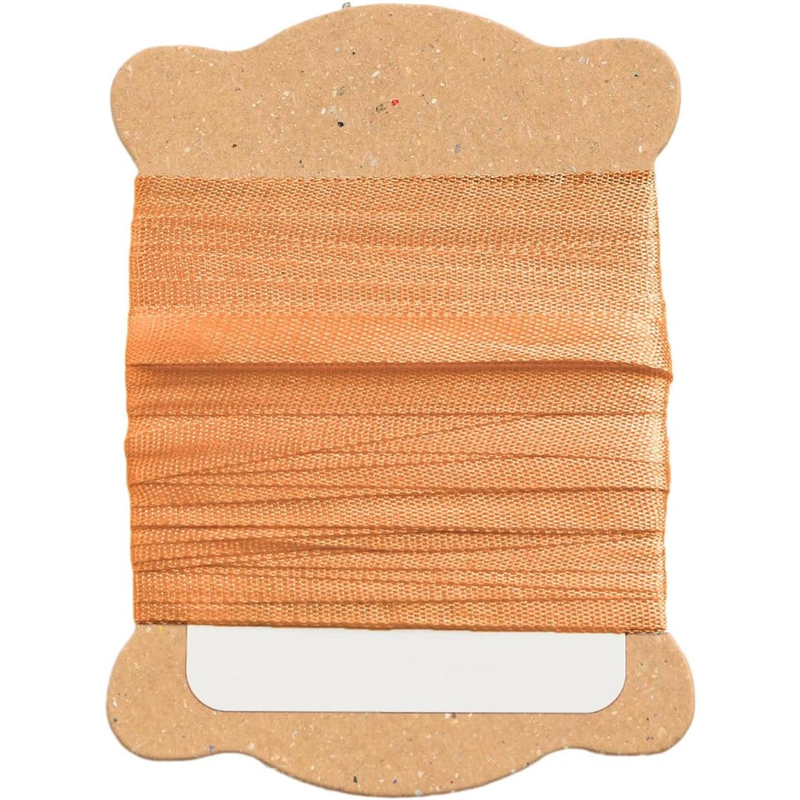 日本紐釦貿易 正絹 刺しゅうリボン 巾3.5mm×約5m巻 5巻セット 1袋（ご注文単位1袋）【直送品】