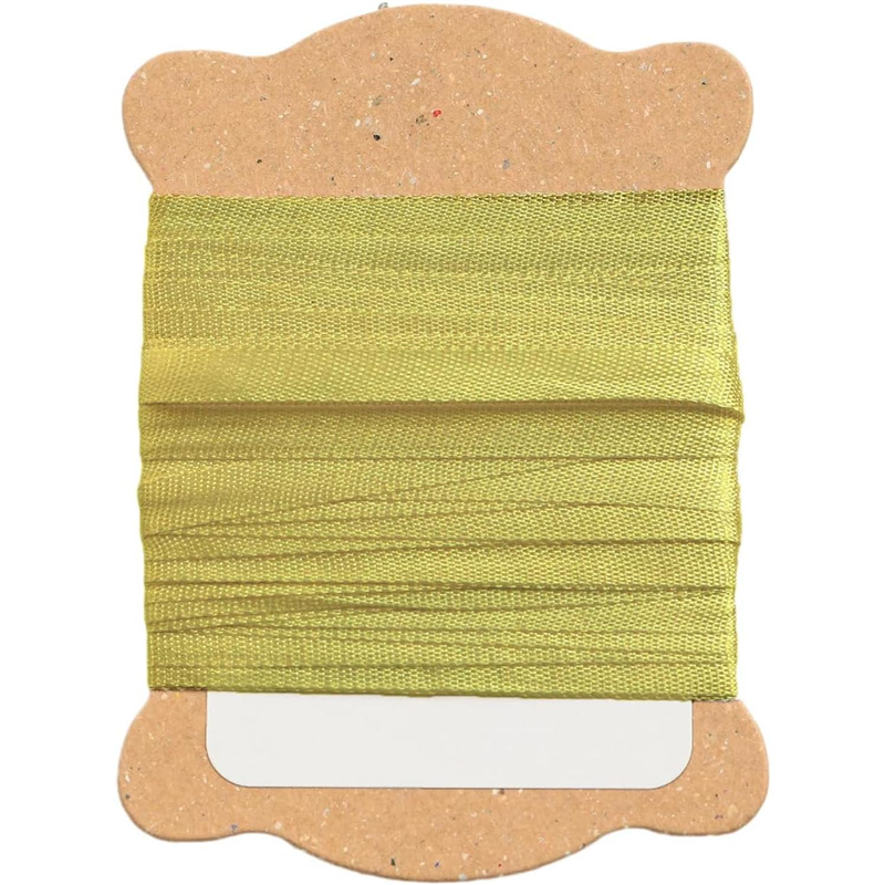 日本紐釦貿易 正絹 刺しゅうリボン 巾3.5mm×約5m巻 5巻セット 1袋（ご注文単位1袋）【直送品】