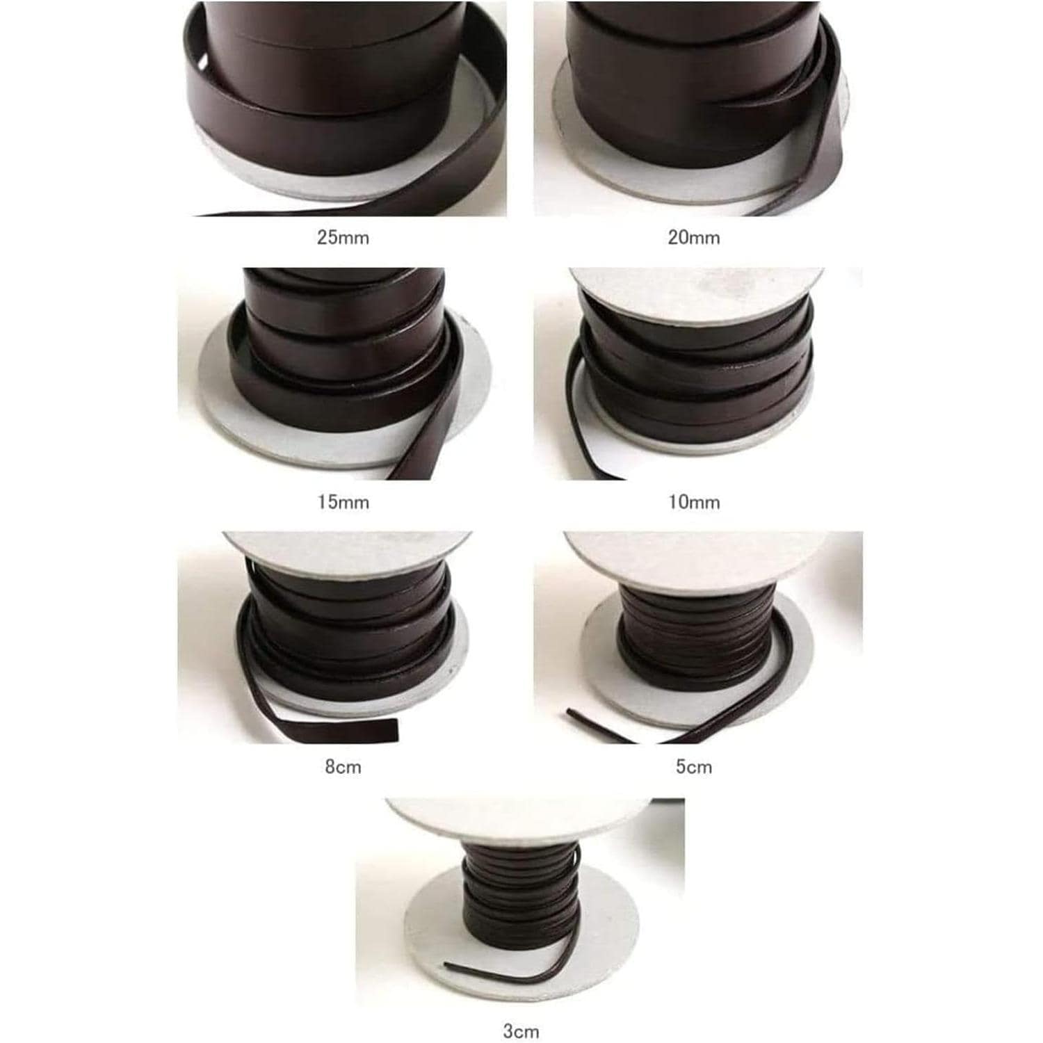 日本紐釦貿易 ヌメ革テープ 25mm巾 長さ10m巻 ナチュラル MTLS1025-11 （ご注文単位1巻）【直送品】